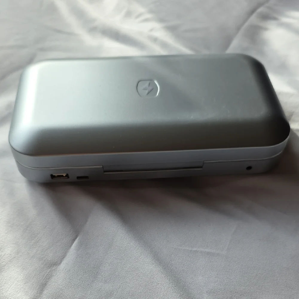 PhoneSoap 3 UV Phone Sanitizer and Charger Silver